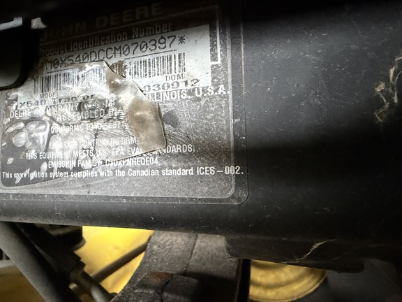 2012 John Deere X540 - Photo23