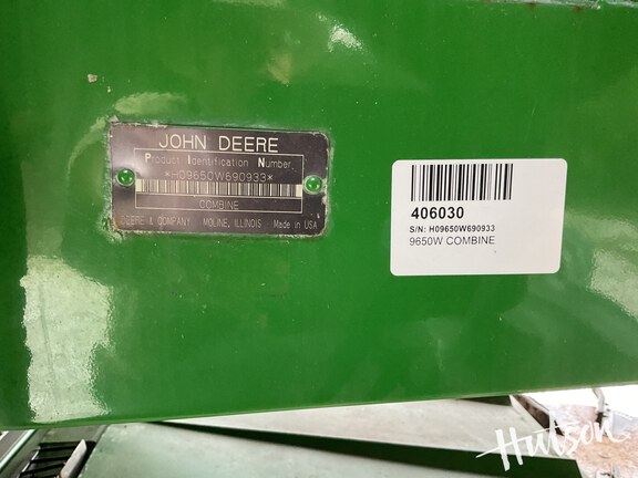 Photo of 2001 John Deere 9650W