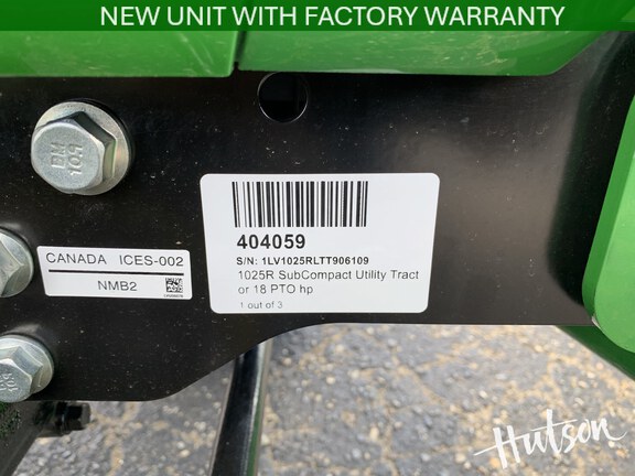 Photo of 2026 John Deere 1025R