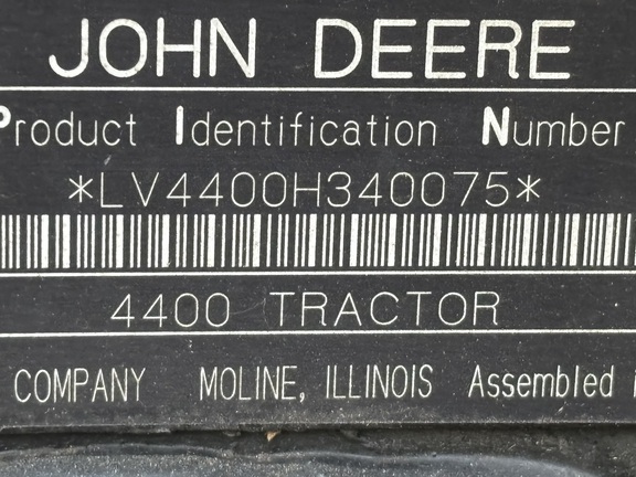 Used 1999 John Deere 4400 Compact Utility Tractors at Koenig Equipment in Botkins, OH - Photo28