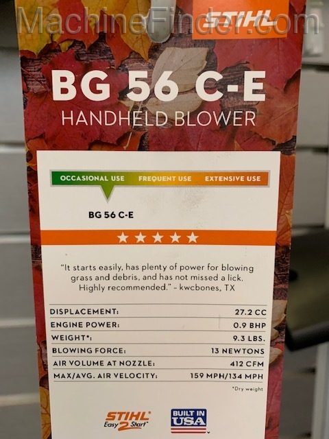 2020 Stihl BG56 Image 4