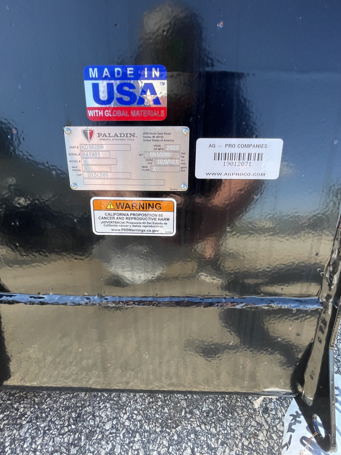 2022 Paladin KD16266 Image 4