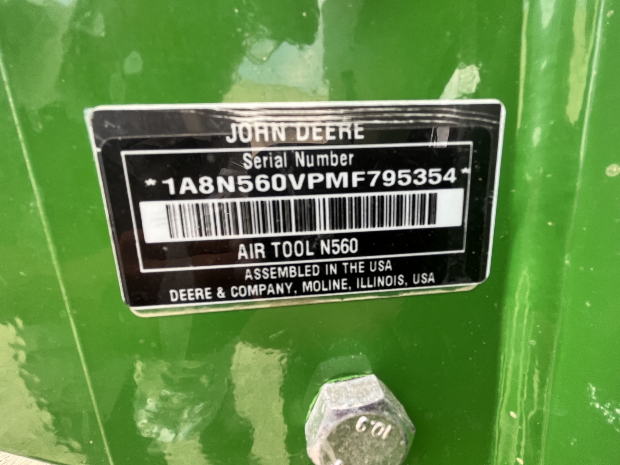  2022 John Deere N560 at Heritage Tractor in Pittsburg, KS