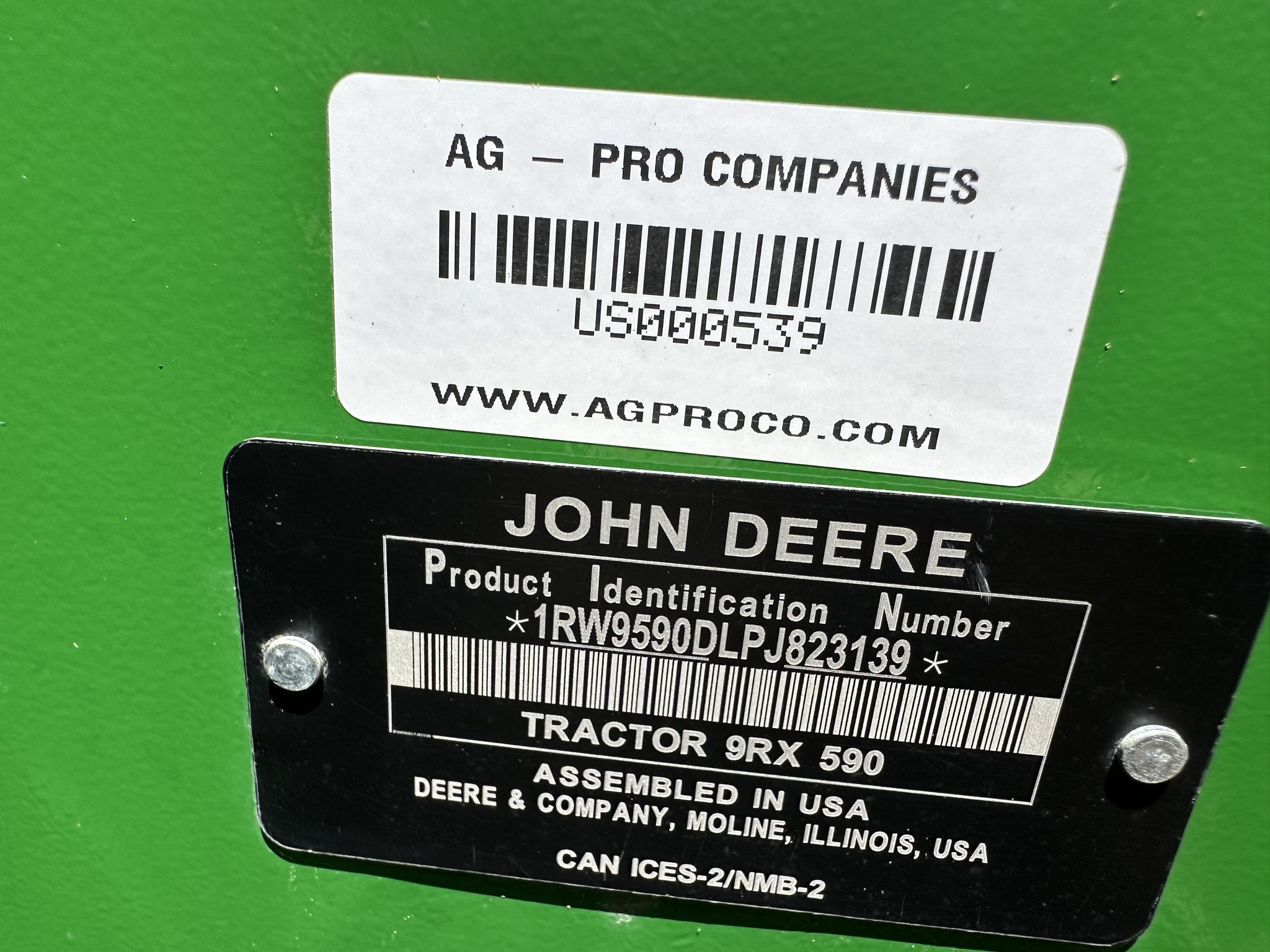 2023 John Deere 9RX 590 Image 13