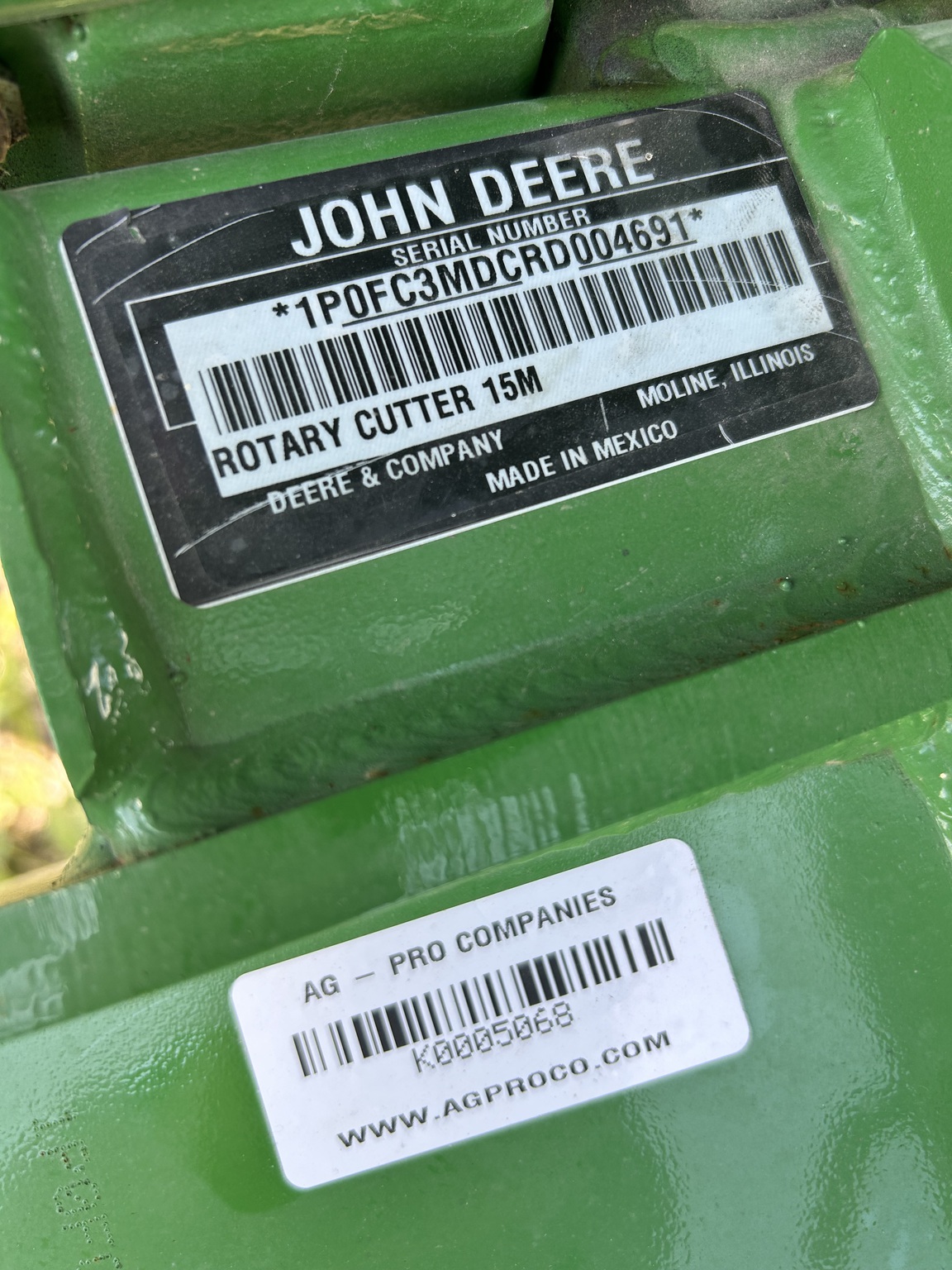 2024 John Deere FC15M Image 9