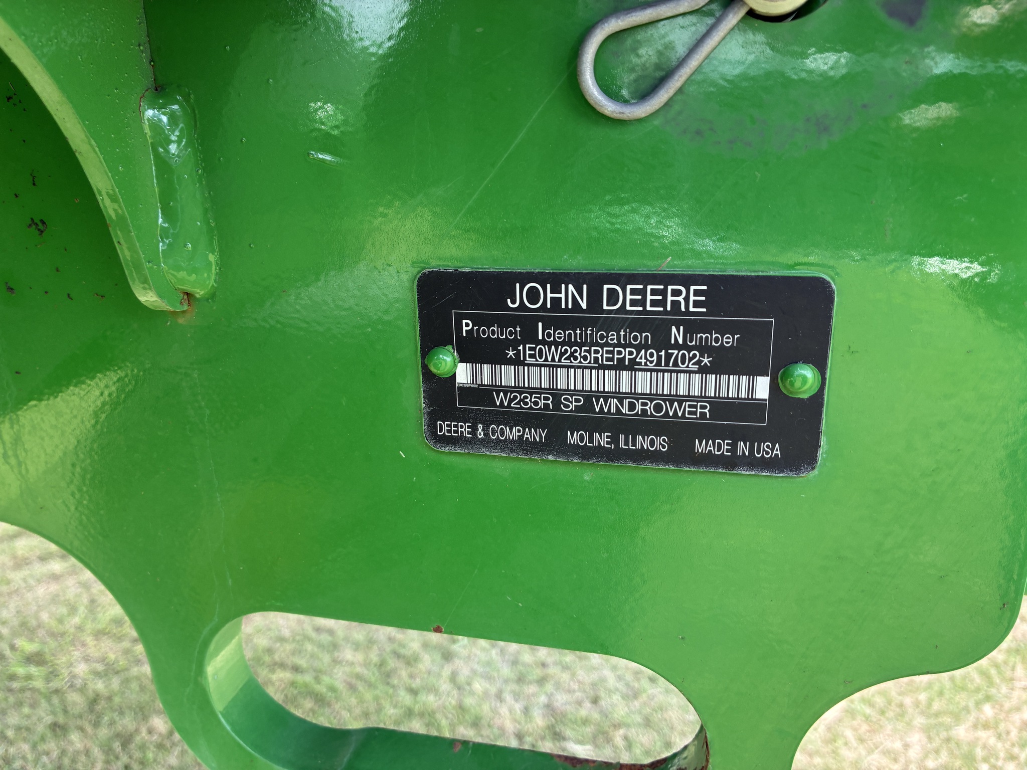 2023 John Deere W235R Image 30