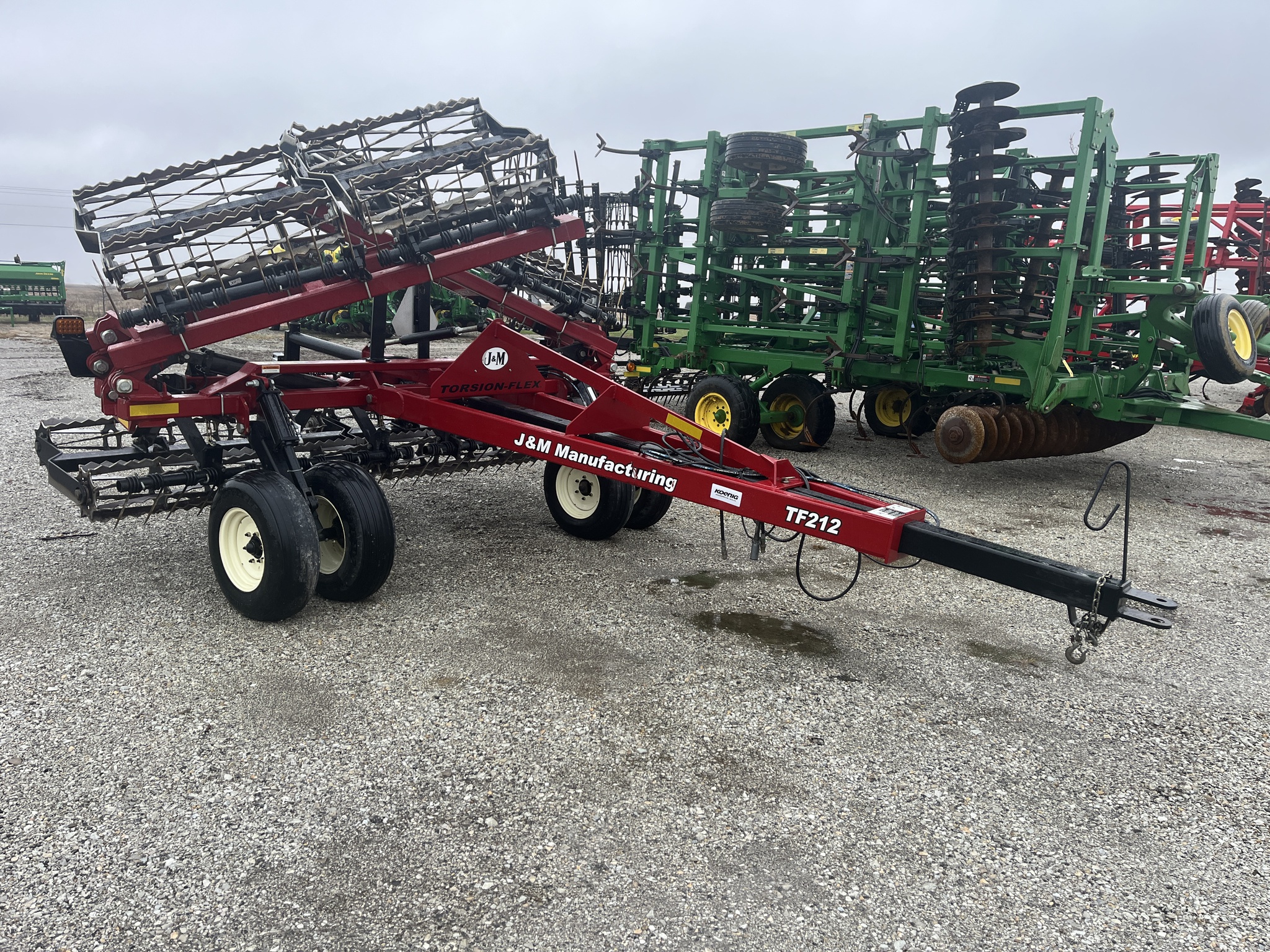 Used 2013 J&M TF212 Rolling Harrows at Koenig Equipment in Greensburg, IN - PhotoXL0