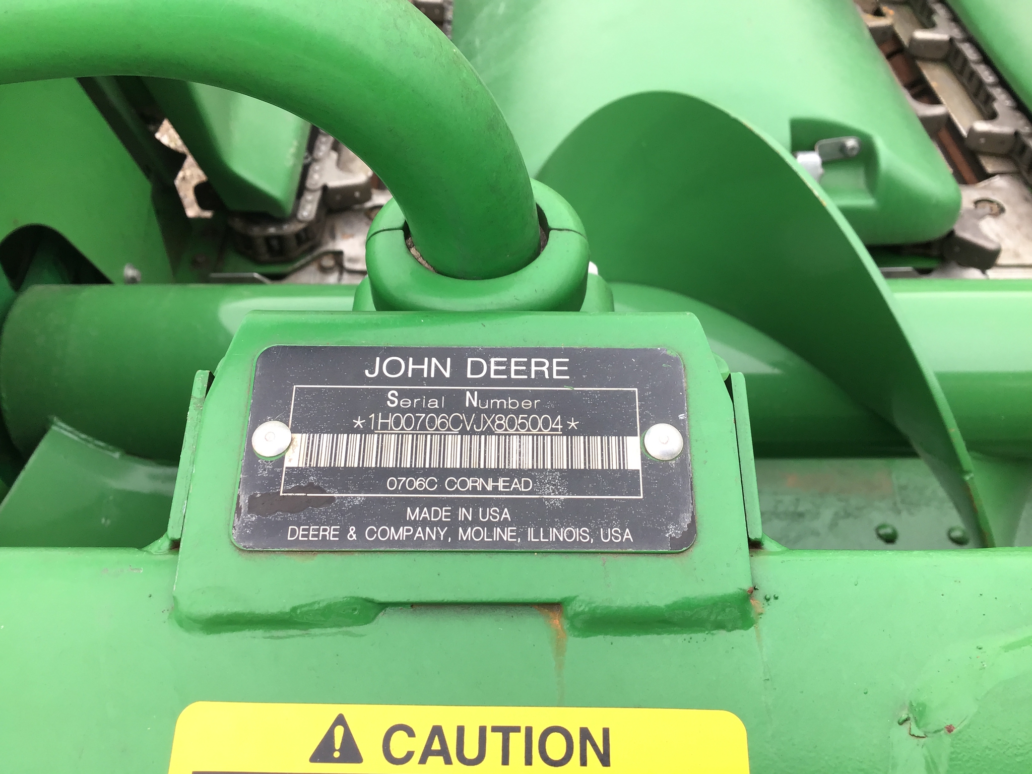 Used 2019 John Deere 706C Corn and Row Crop headers at Koenig Equipment in Rushville, IN - PhotoXL20