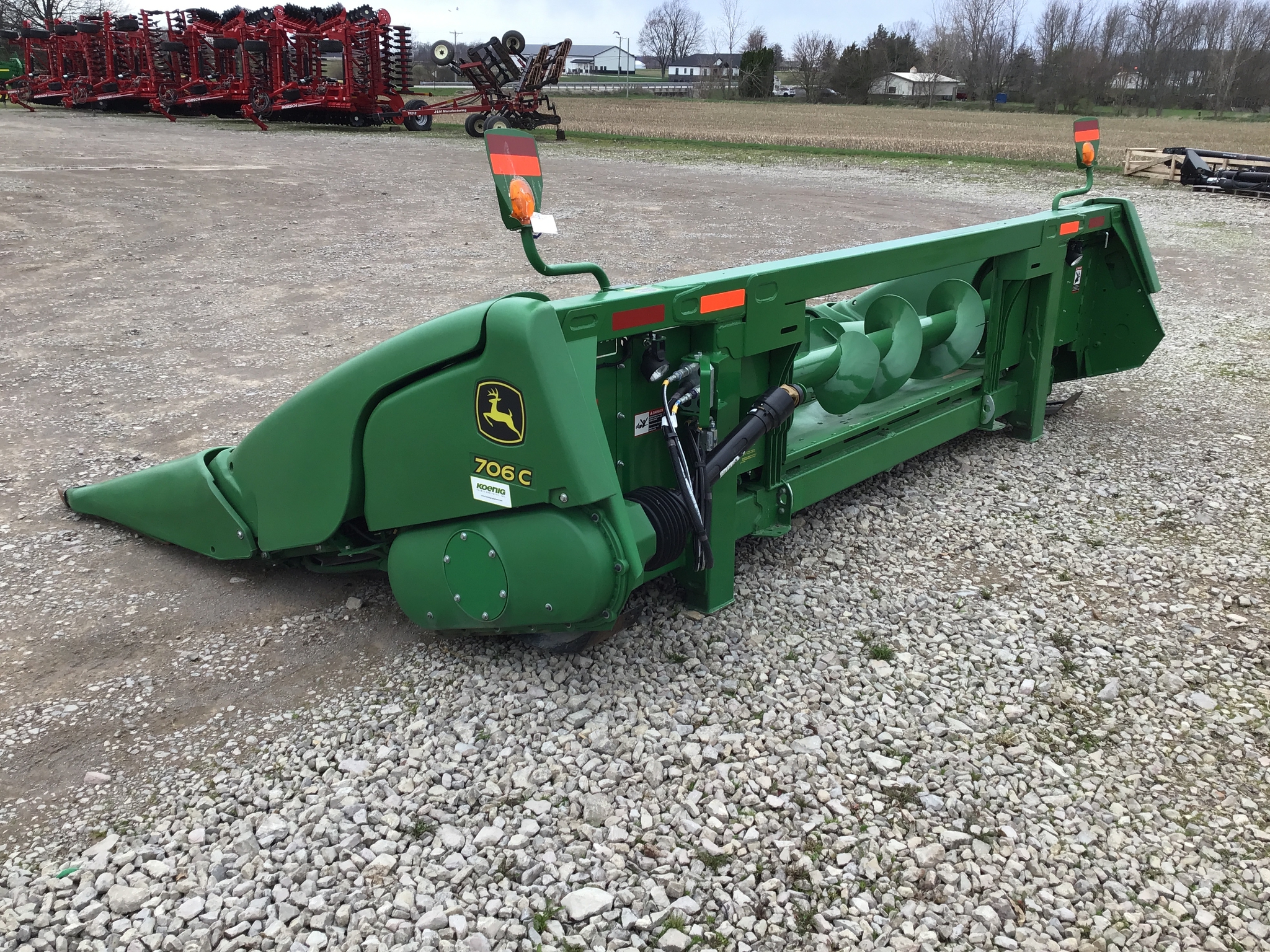 Used 2019 John Deere 706C Corn and Row Crop headers at Koenig Equipment in Rushville, IN - PhotoXL3