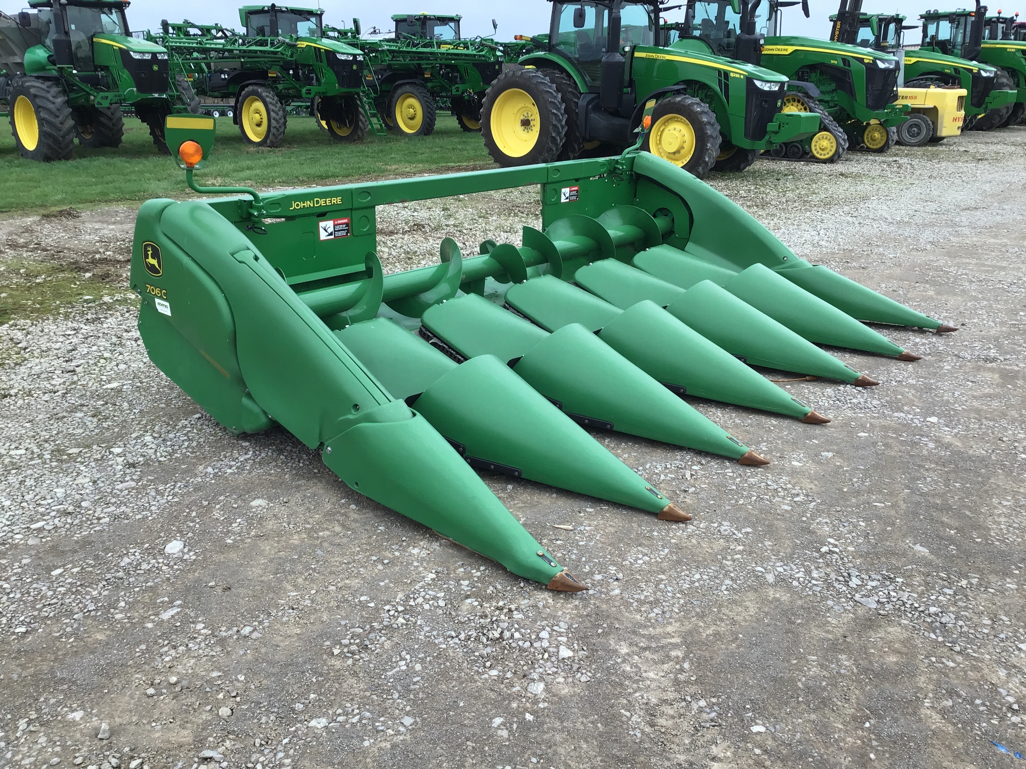 Used 2019 John Deere 706C Corn and Row Crop headers at Koenig Equipment in Rushville, IN - PhotoXL7