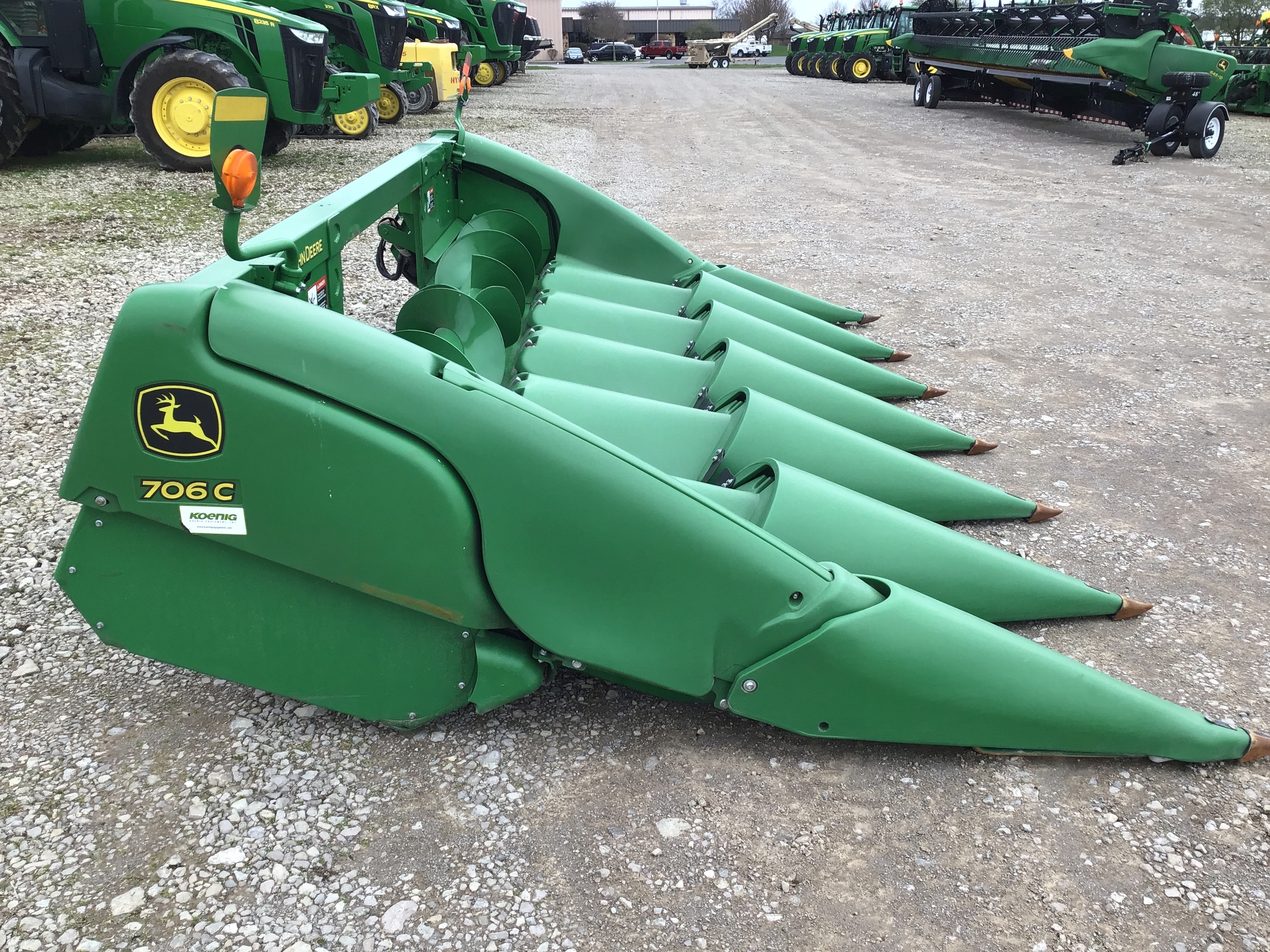 Used 2019 John Deere 706C Corn and Row Crop headers at Koenig Equipment in Rushville, IN - PhotoXL5