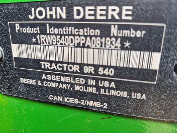 Used 2023 John Deere 9R 540 Articulated 4WD Tractors at Horizon Ag & Turf in St. Paul, AB - Photo48
