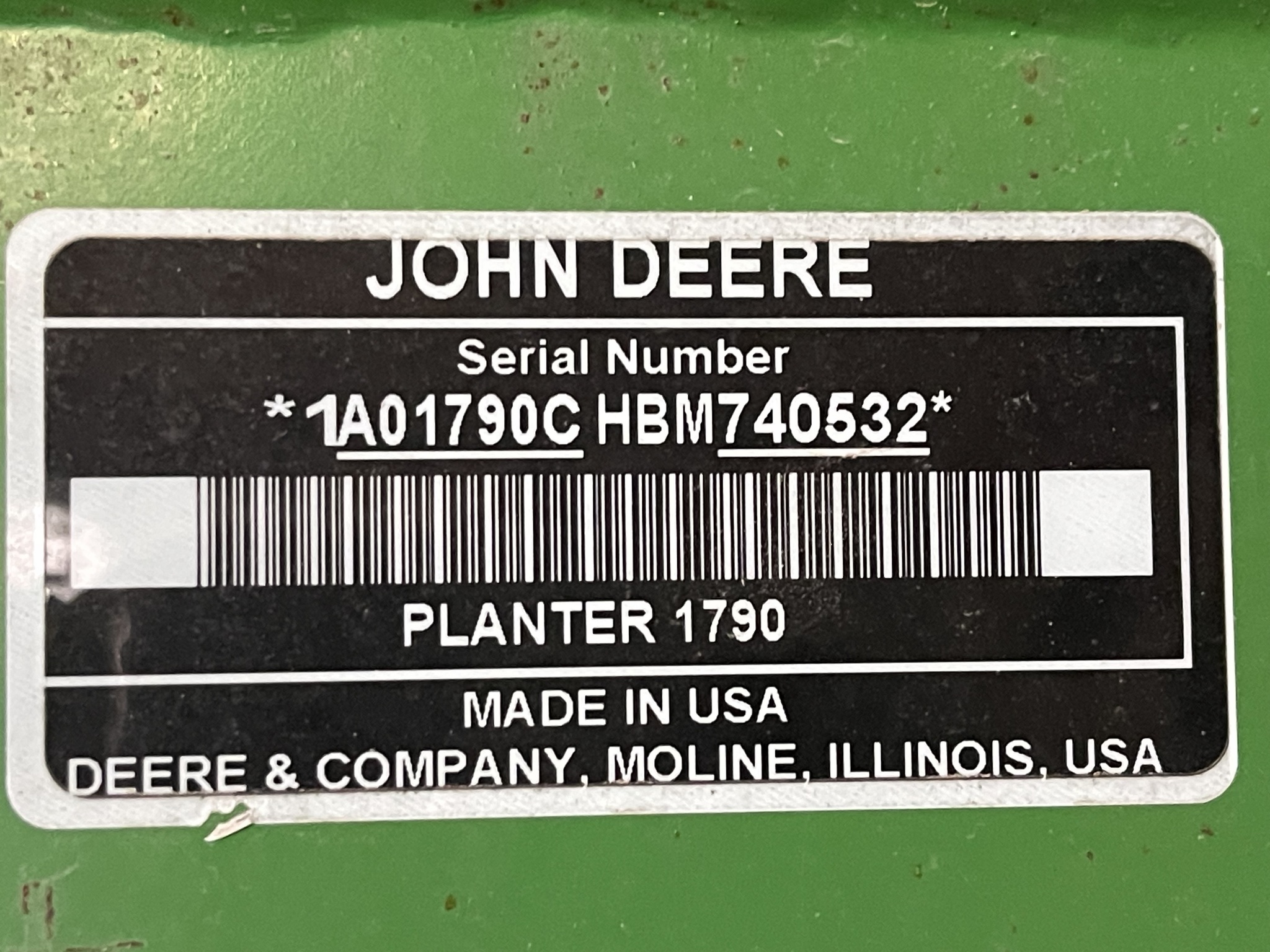 2011 John Deere 1790 Image 32