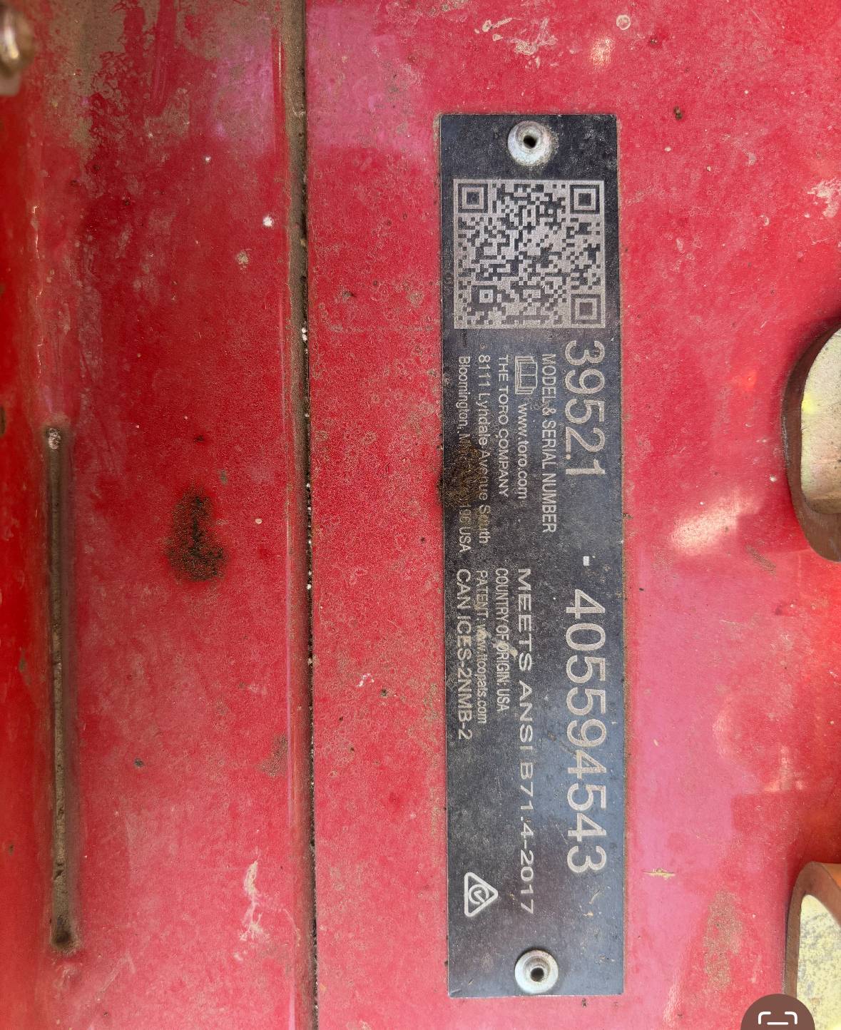 2020 Toro 3952 Image 5