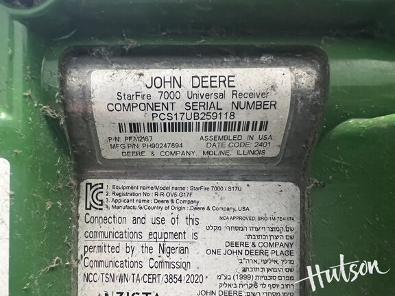 Photo of 2024 John Deere Starfire 7000