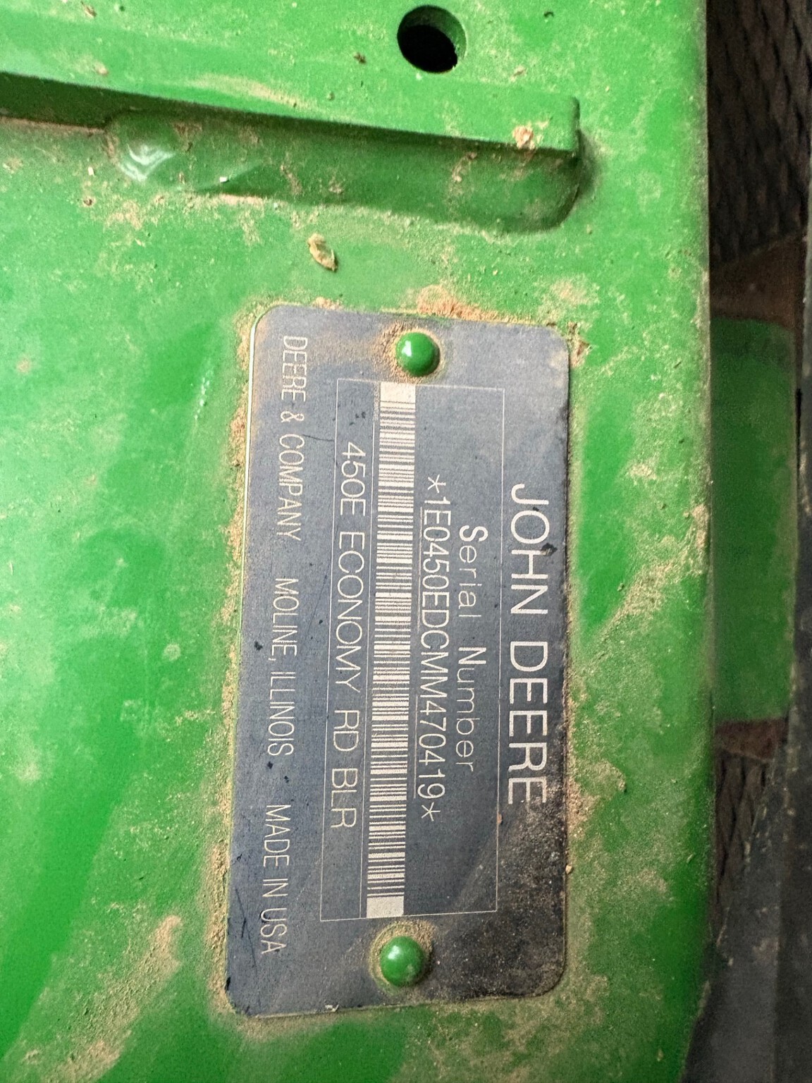 2021 John Deere 450E Image 24