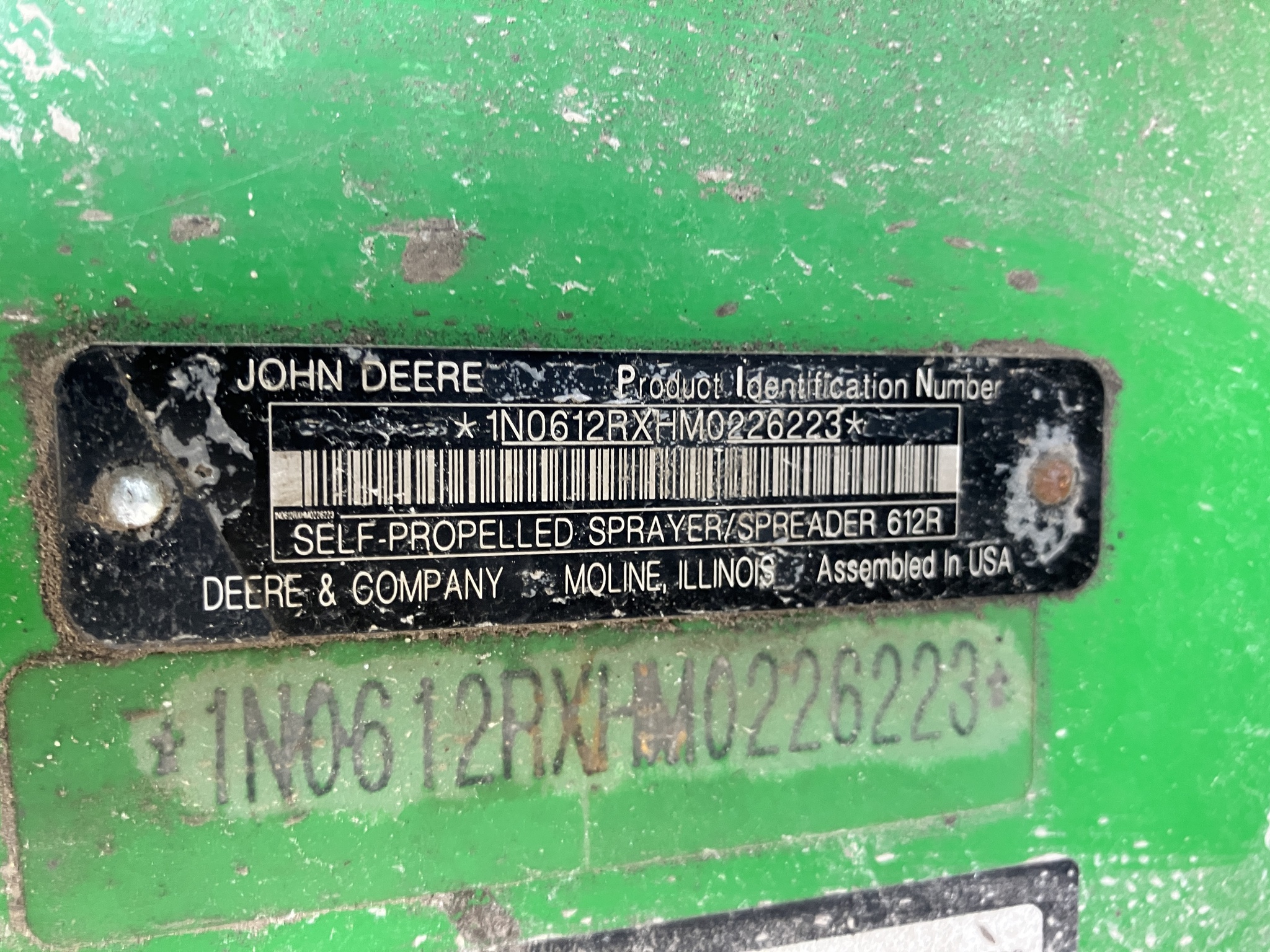 2022 John Deere 612R Image 27