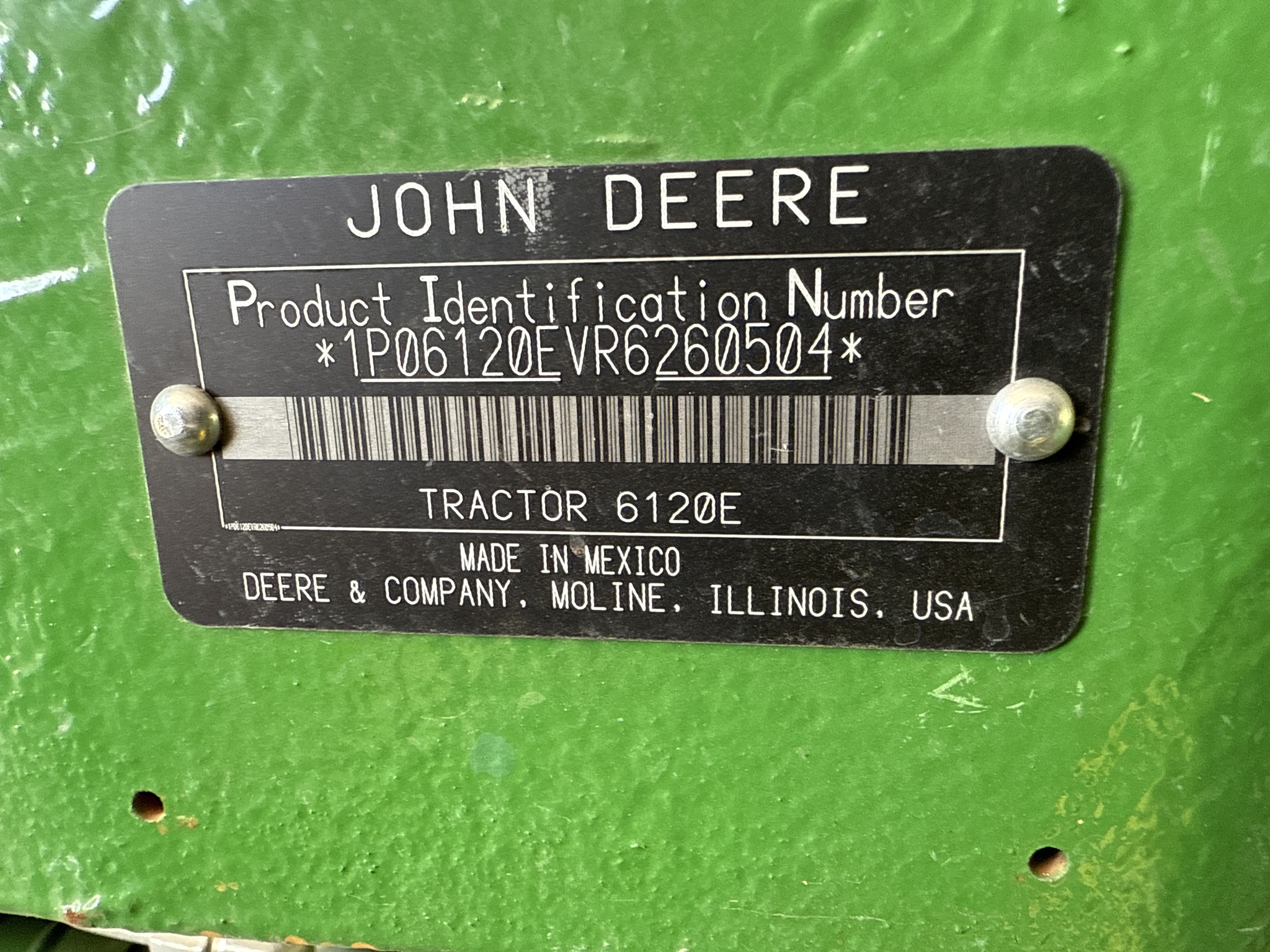 2024 John Deere 6120E Cab Image 32