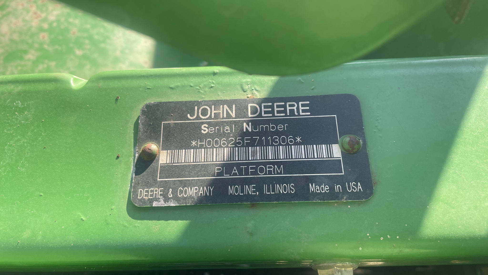 2005 John Deere 625F Image 8