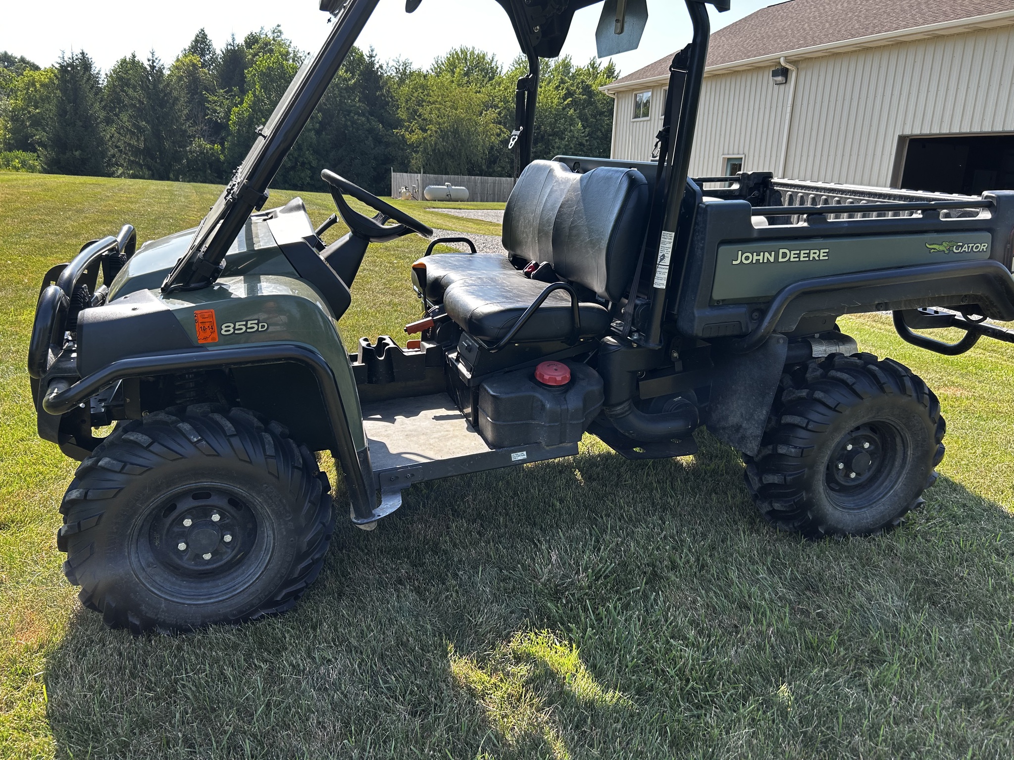 2013 John Deere XUV 855D OLIVE Image 6
