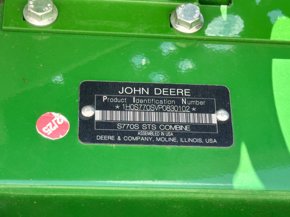 2024 John-Deere S770