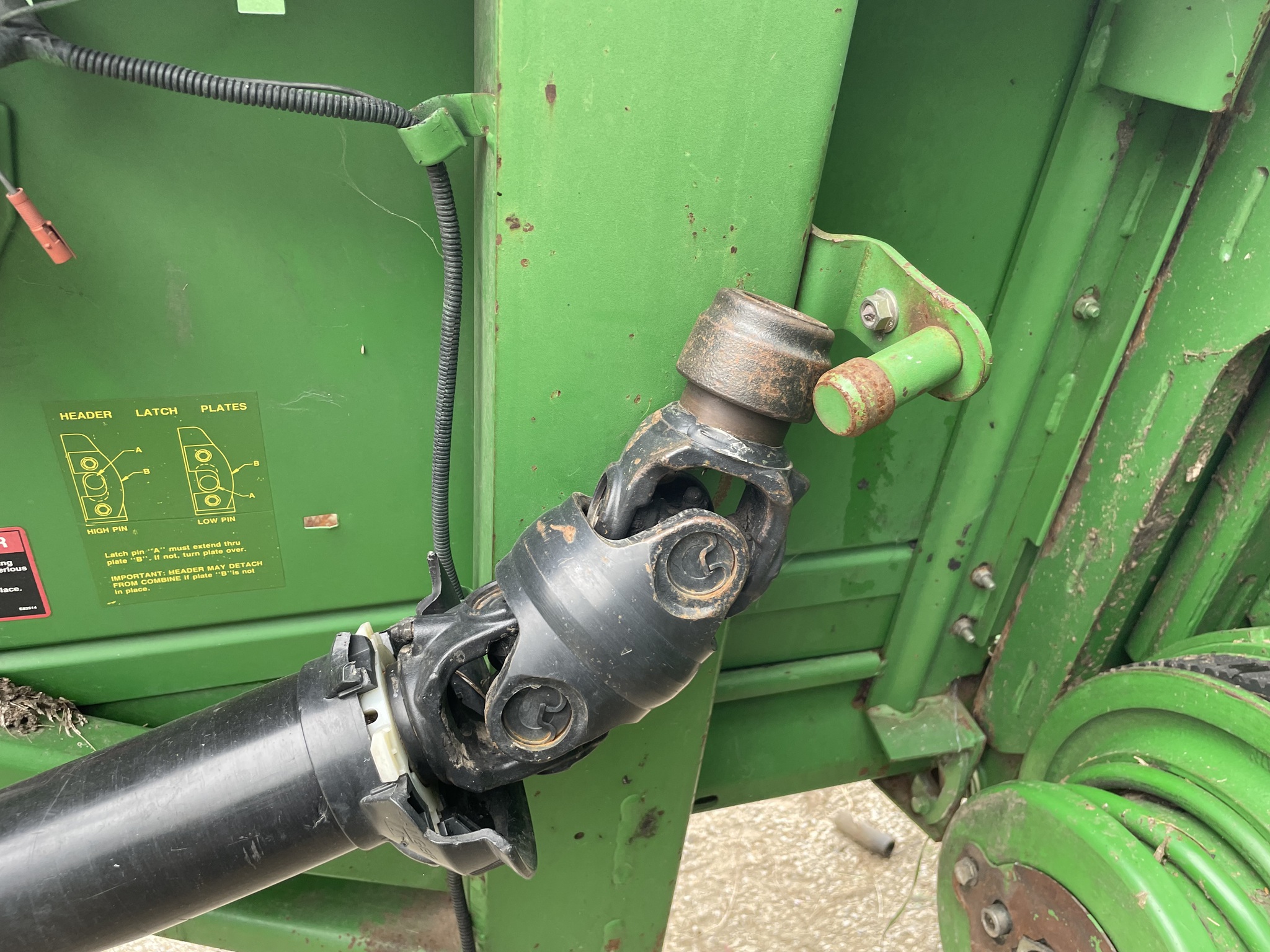  2002 John Deere 893 at Heritage Tractor in Baldwin City, KS