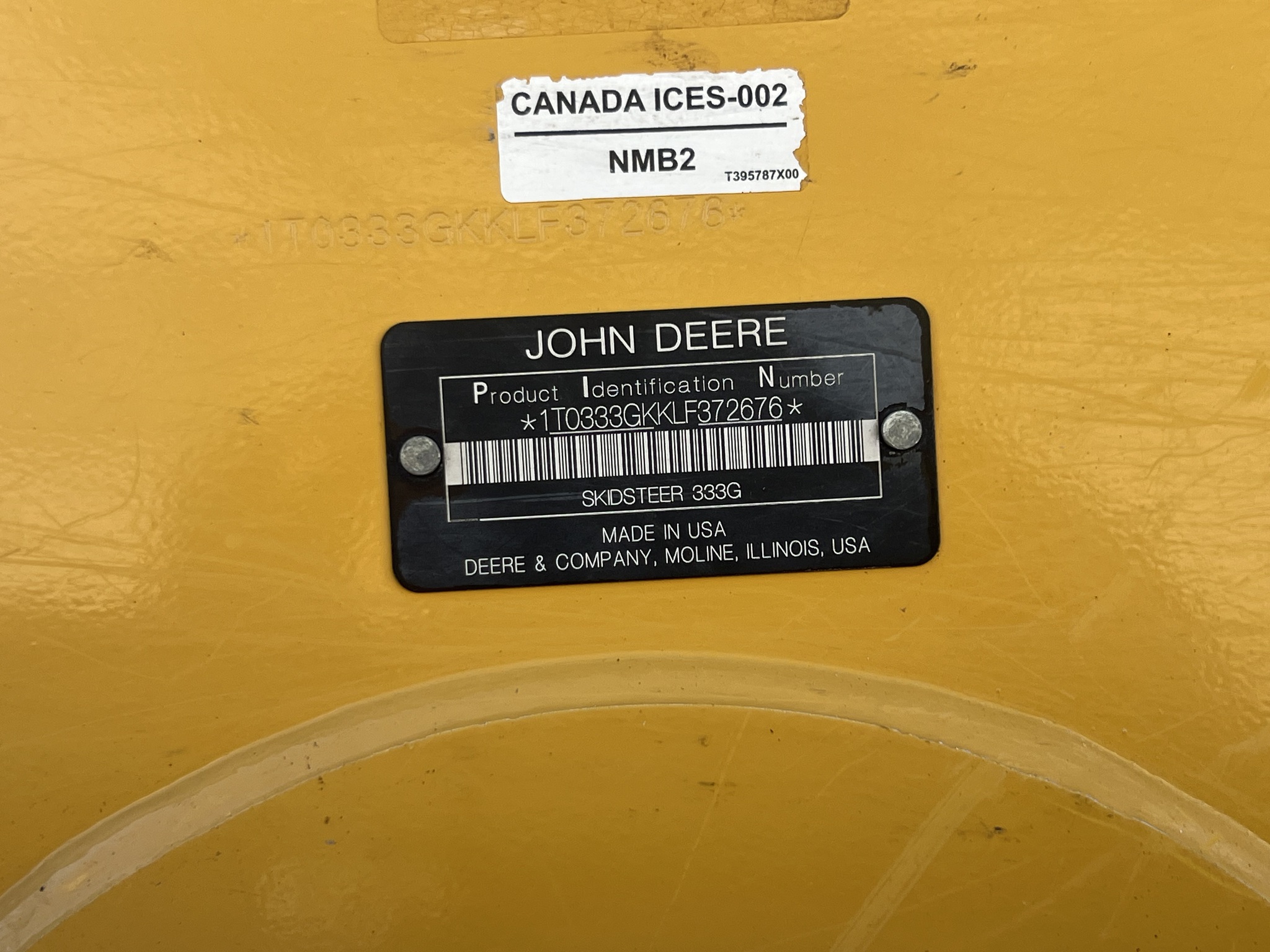  2020 John Deere 333G at Heritage Tractor in Rogersville, MO