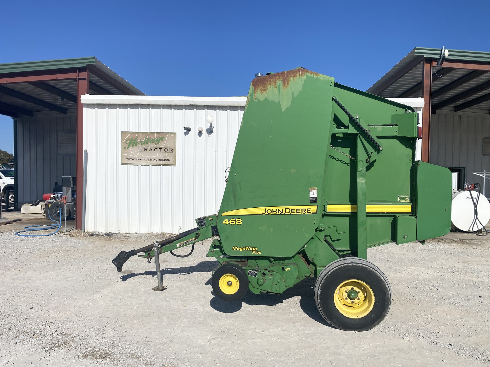  2008 John Deere 468 at Heritage Tractor in Harrison, AR