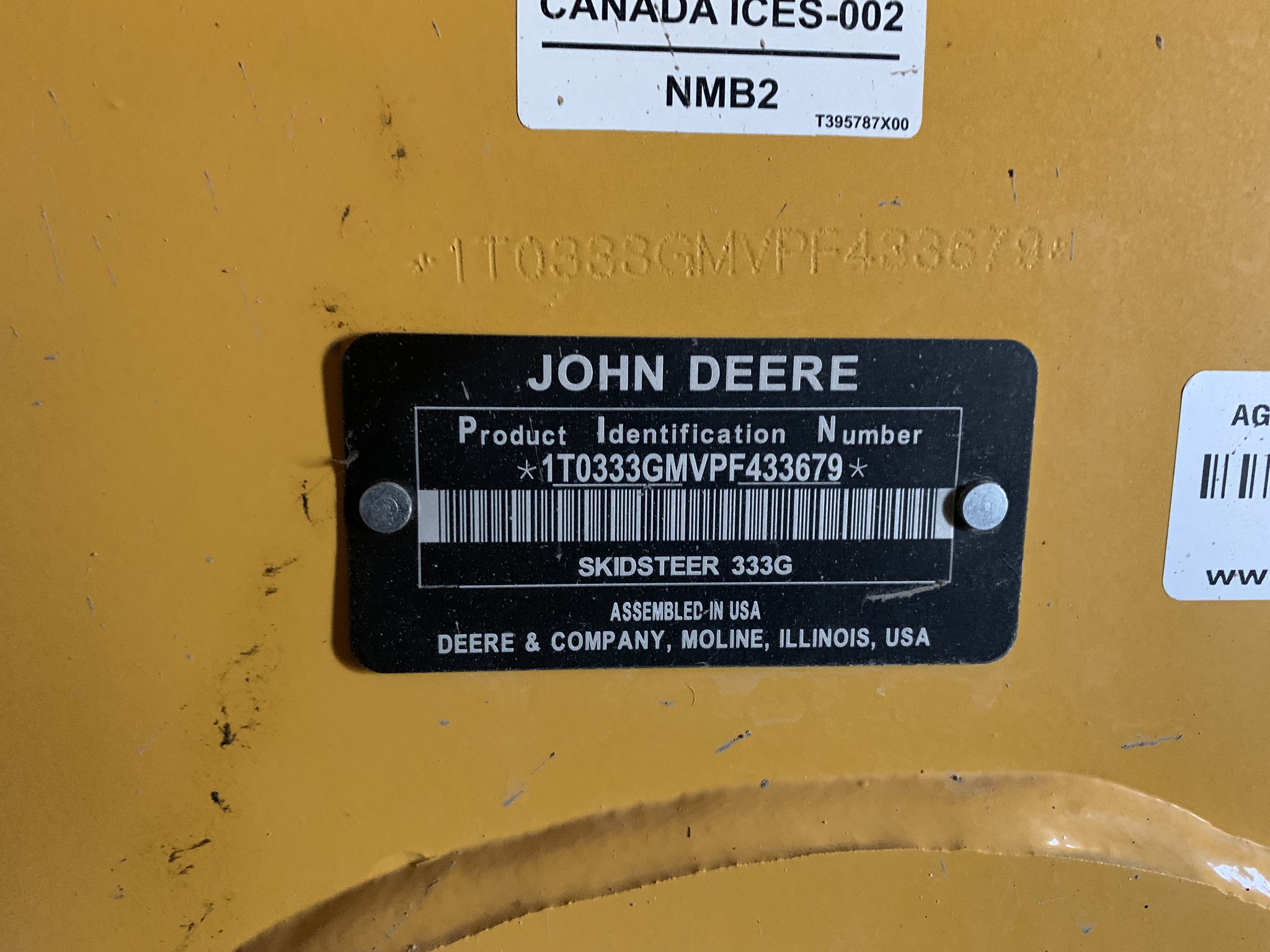 2022 John Deere 333G Image 5