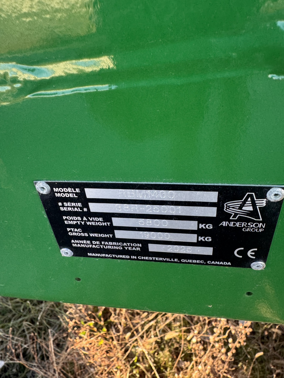  2024 Anderson RMB1400 at Heritage Tractor in Rogersville, MO