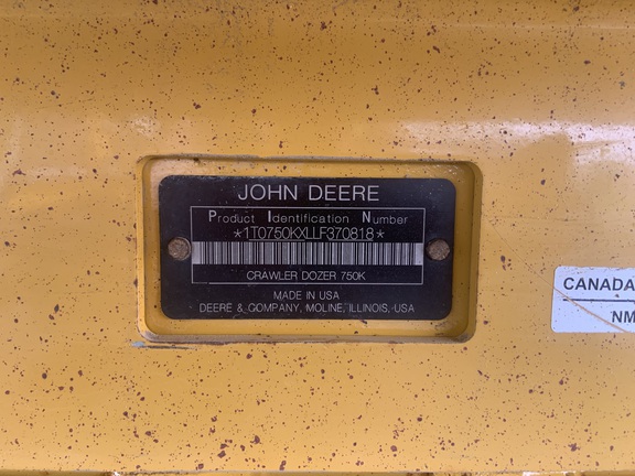 2020 John Deere 750K