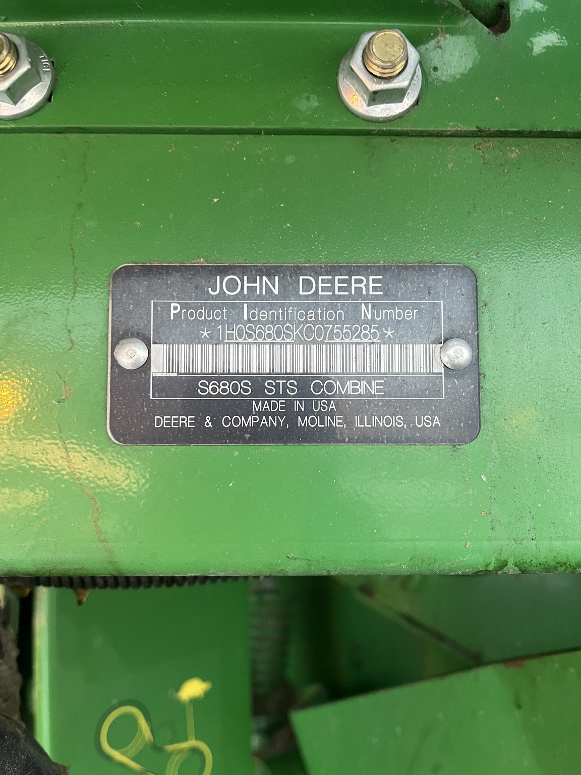 2013 John Deere S680 Image 5