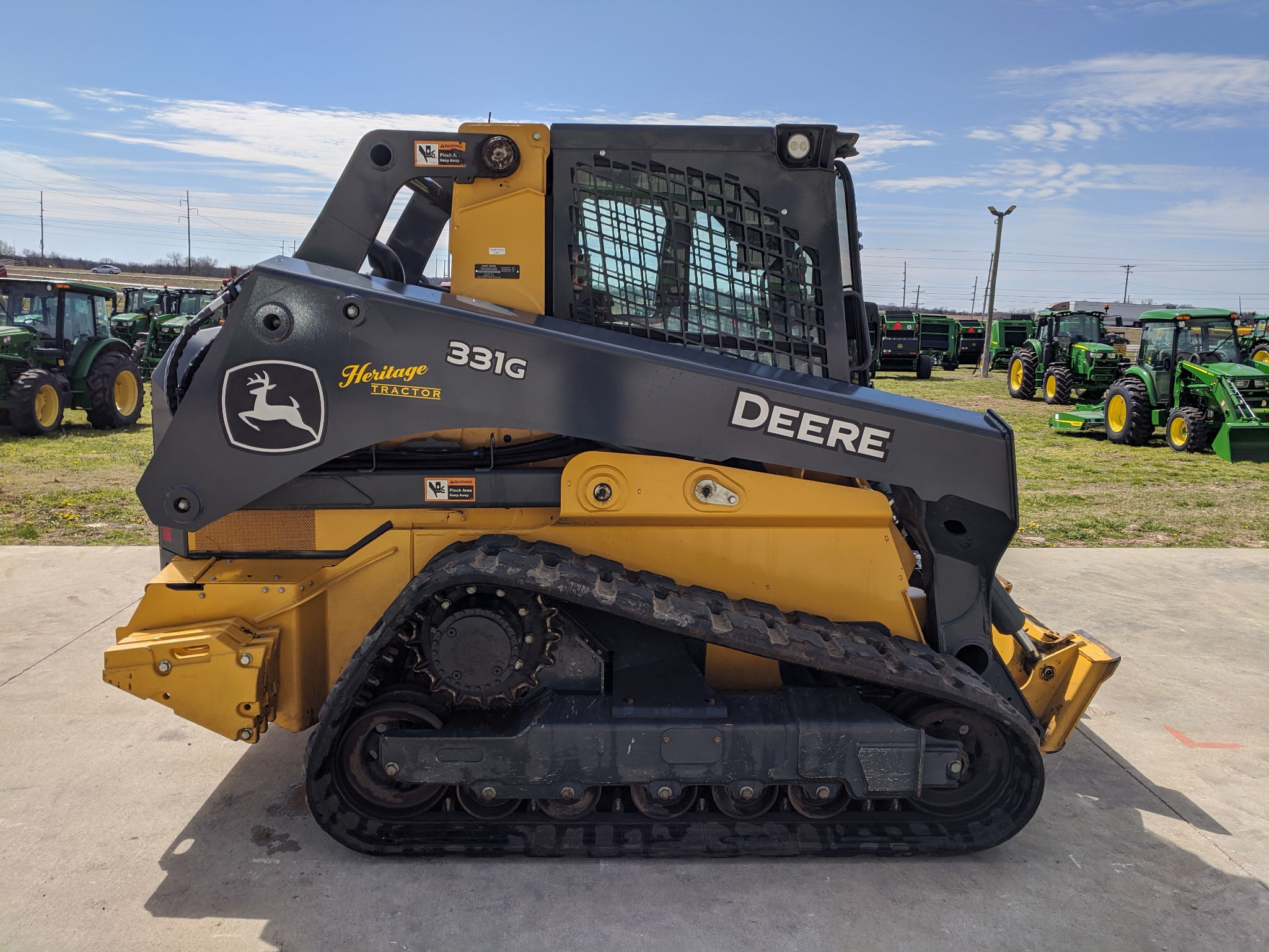  2023 John Deere 331G at Heritage Tractor in Rogersville, MO