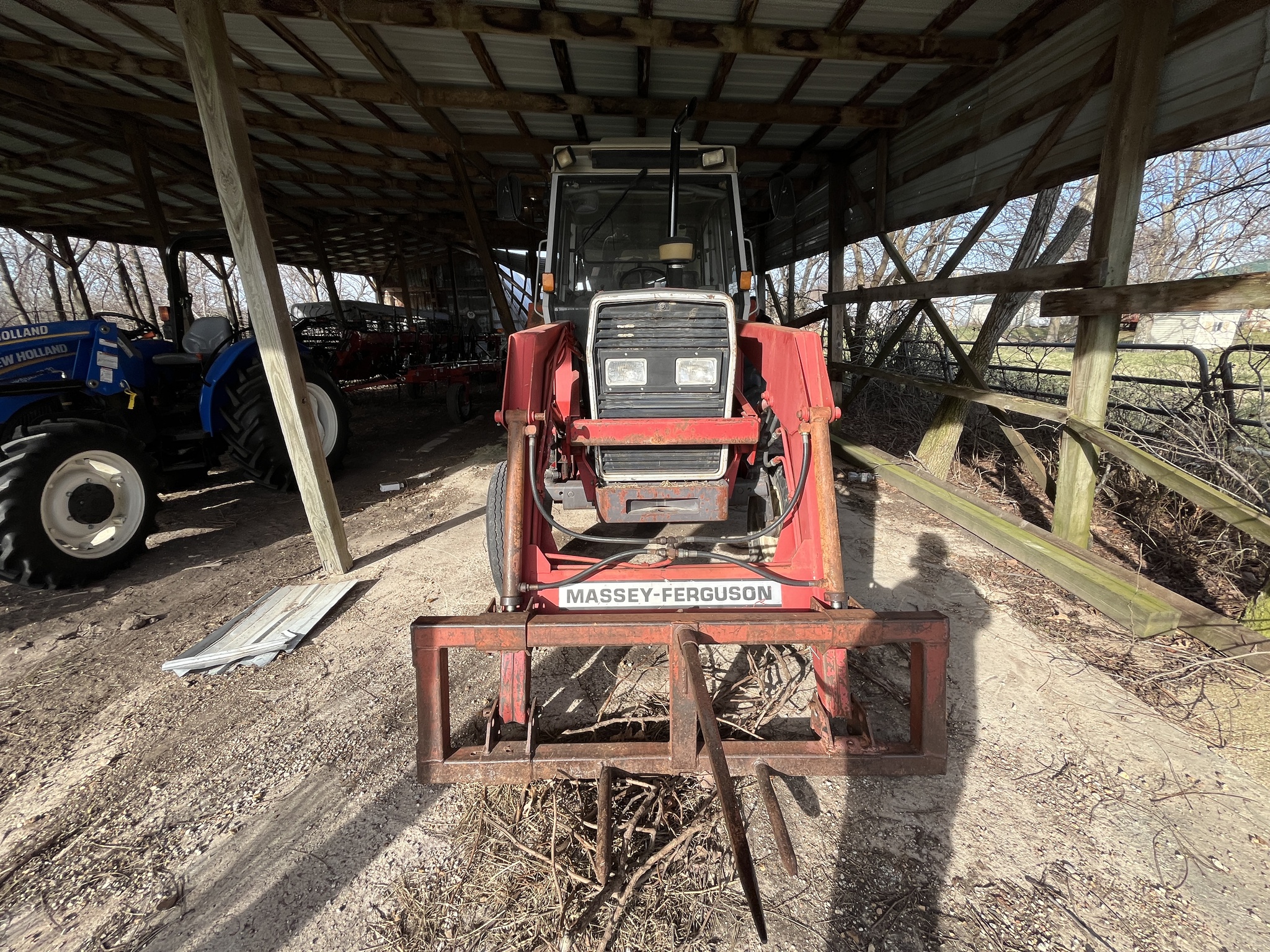  1991 Massey Ferguson 383 at Heritage Tractor in Rogersville, MO