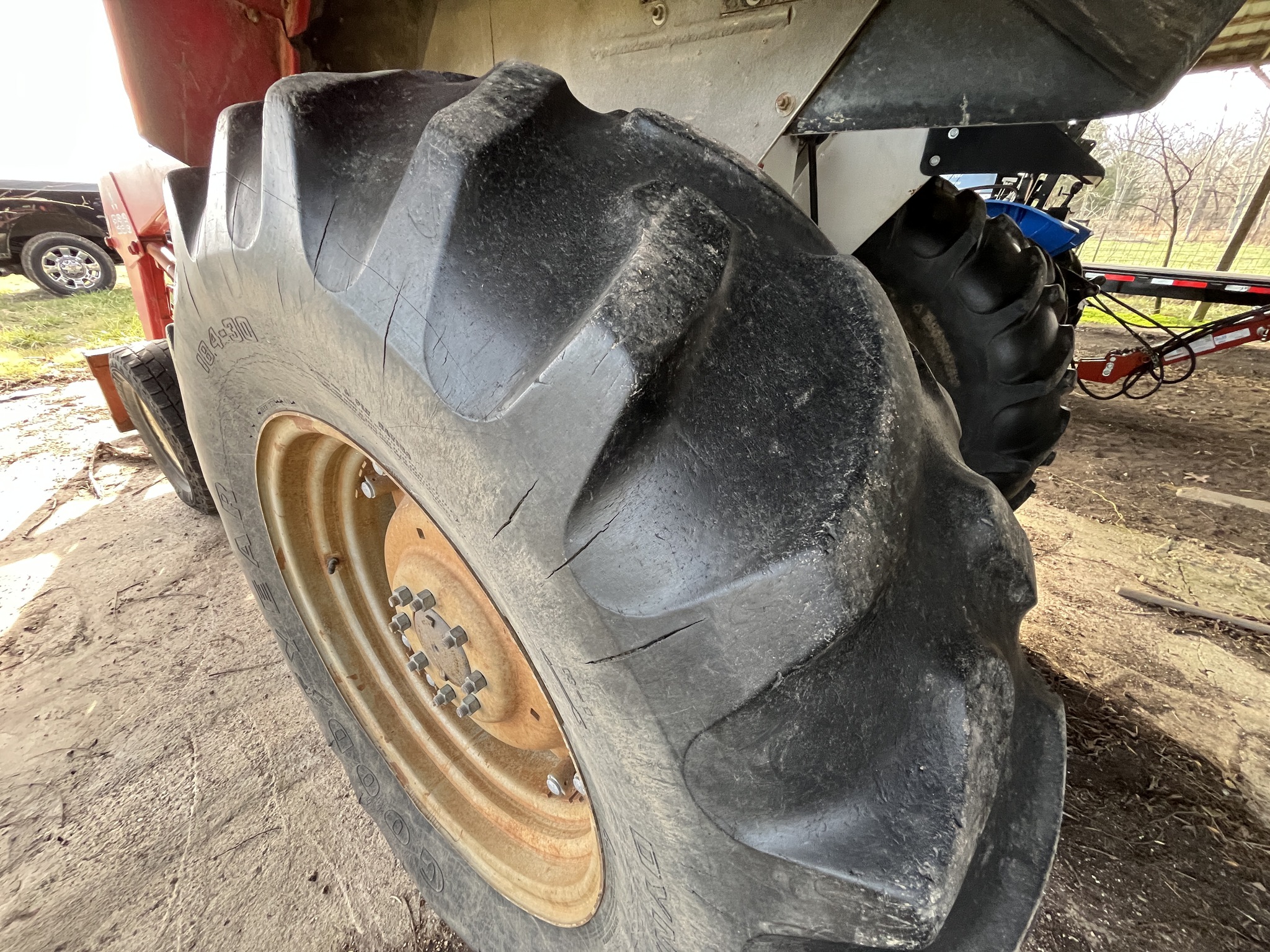  1991 Massey Ferguson 383 at Heritage Tractor in Rogersville, MO