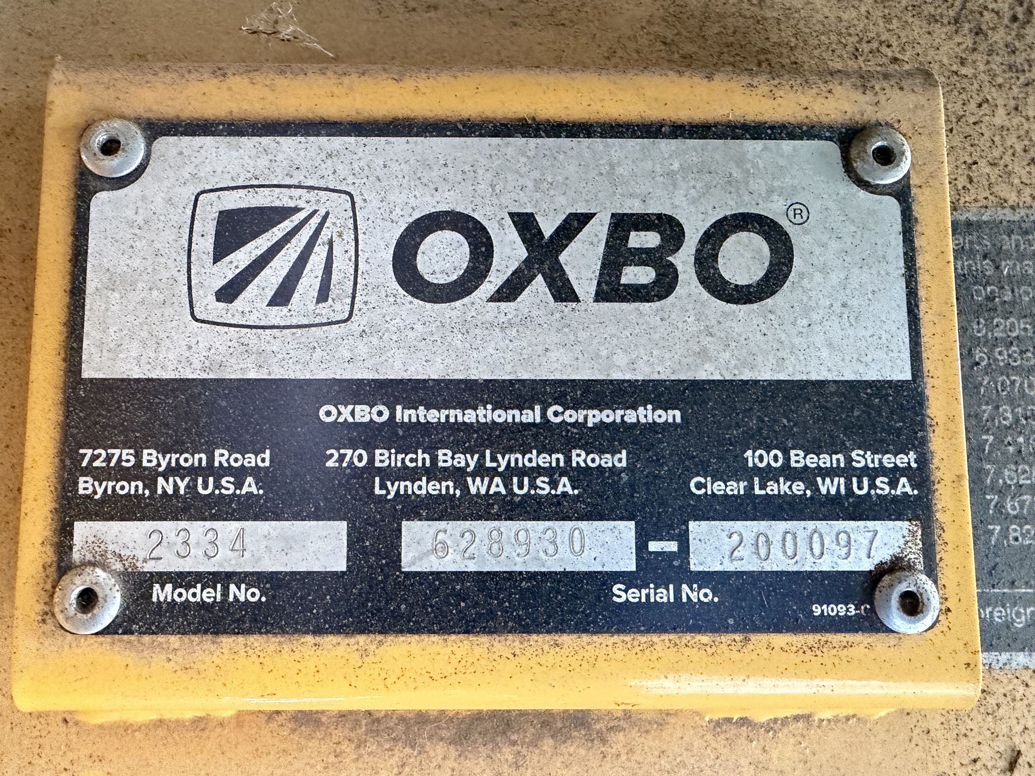 2018 Oxbo 2334 Image 12