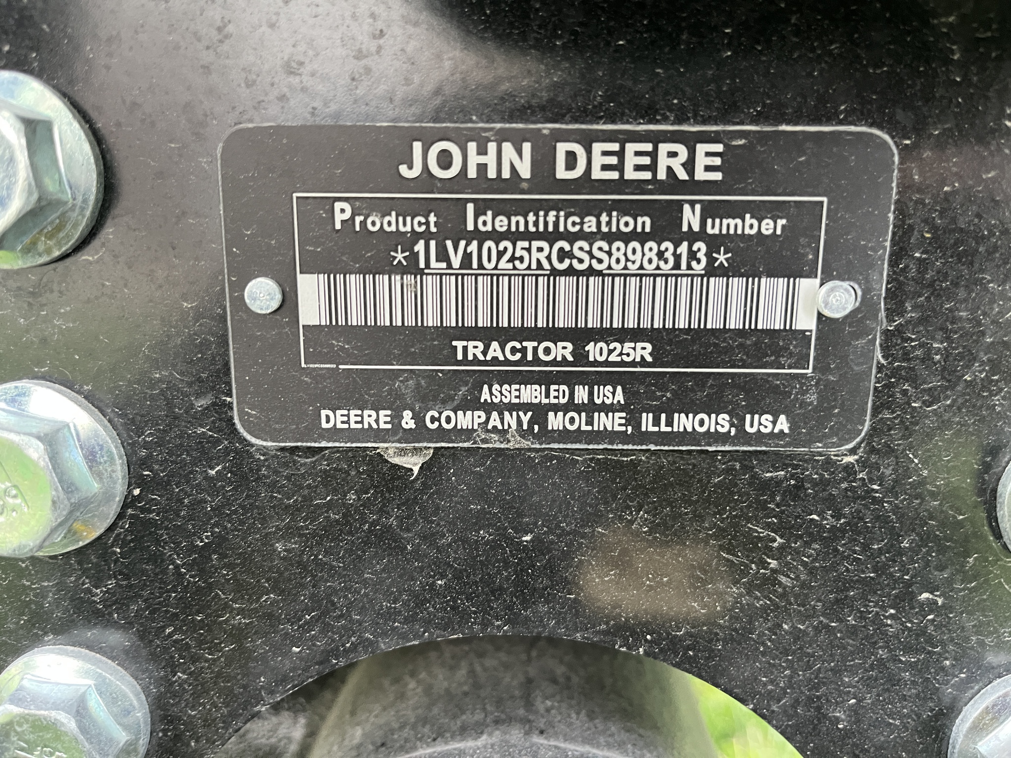  2025 John Deere 1025R at Heritage Tractor in Adrian, MO