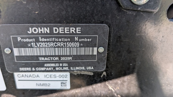 2024 John Deere 2025R