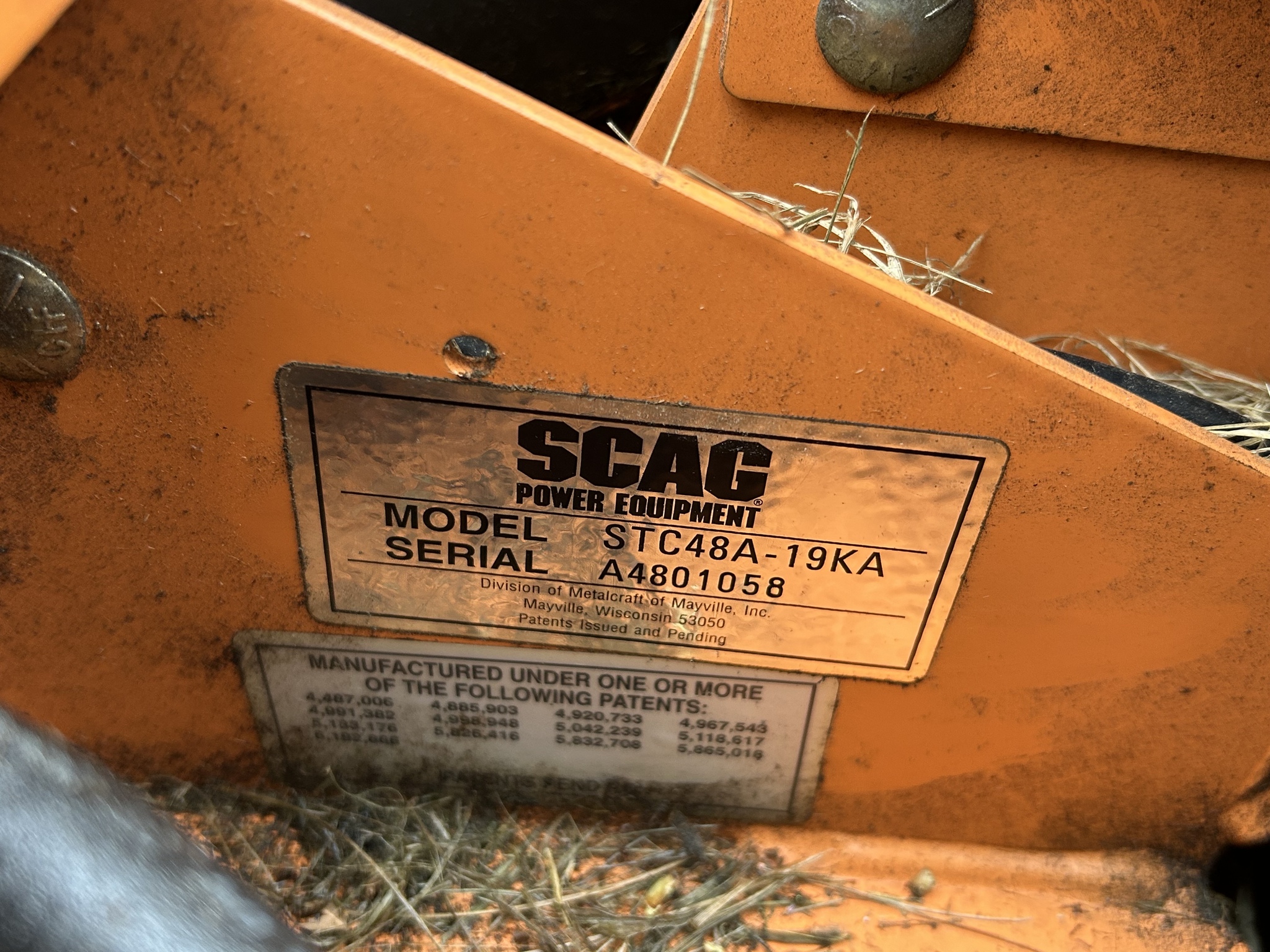 Used 2004 Scag STC48A-19KA Zero Turn Mowers at Koenig Equipment in Franklin, IN - PhotoXL14