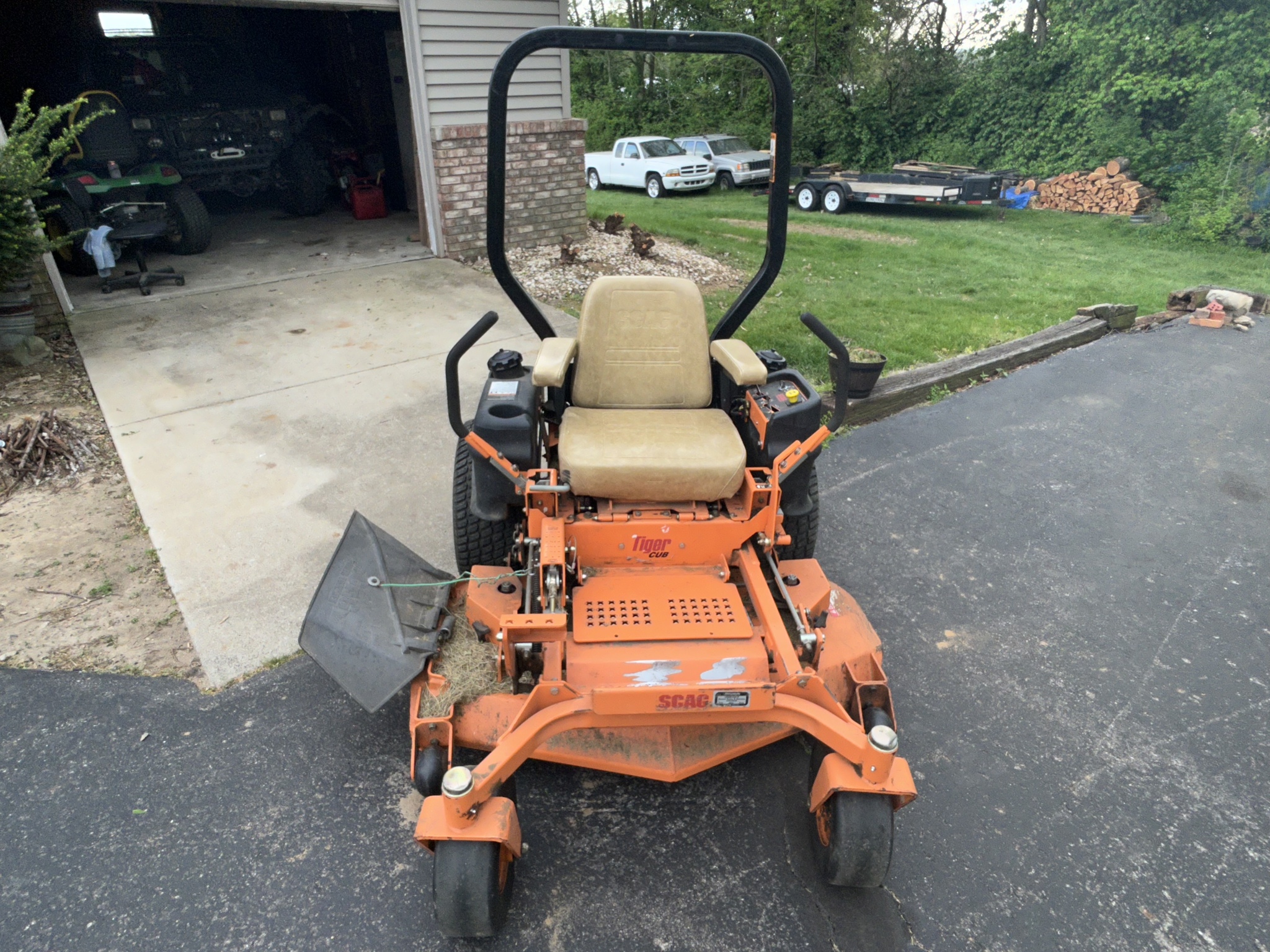 Used 2004 Scag STC48A-19KA Zero Turn Mowers at Koenig Equipment in Franklin, IN - PhotoXL7