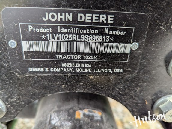 Photo of 2025 John Deere 1025R