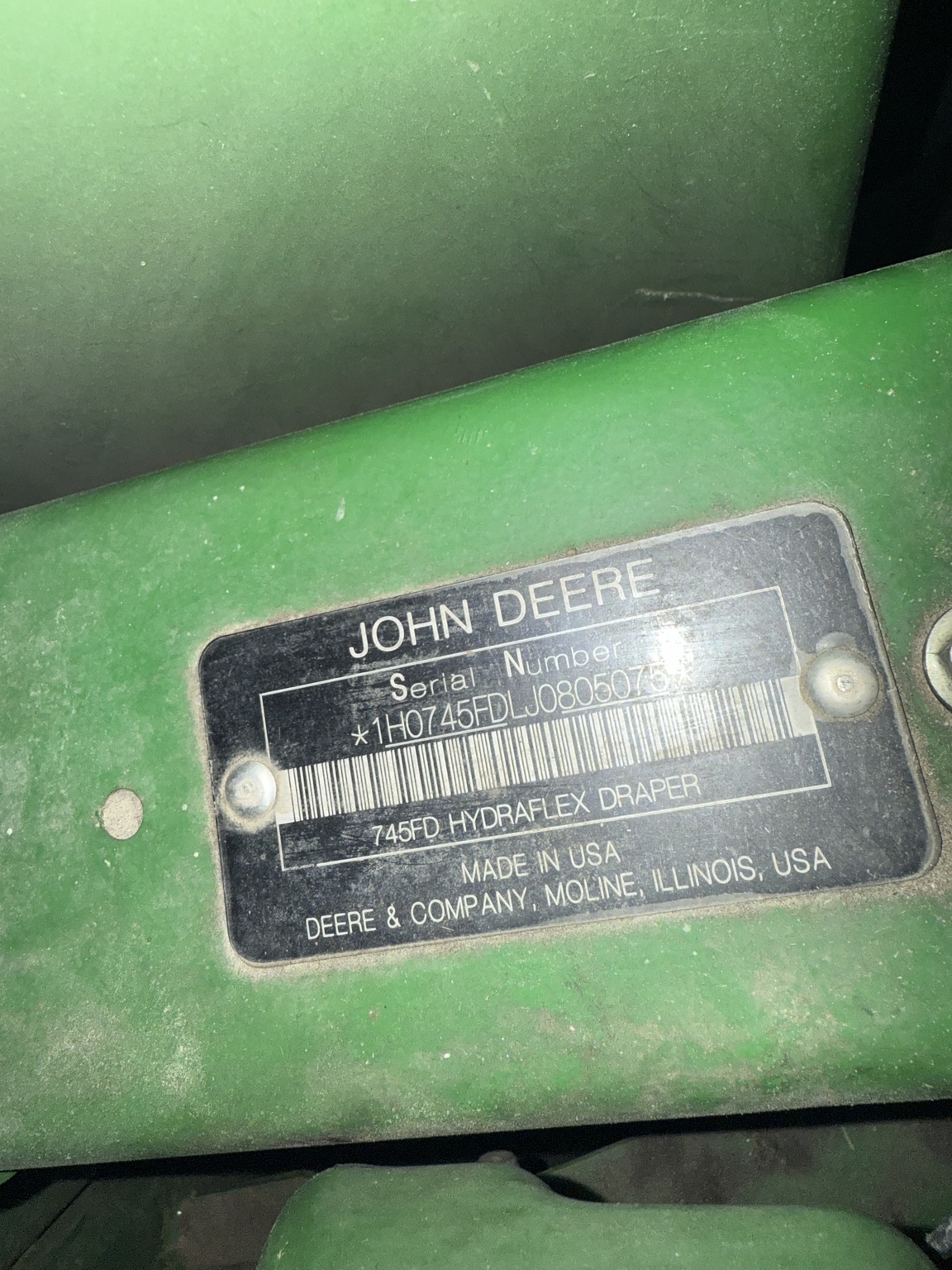 Used 2019 John Deere 745FD Combine Platforms at Koenig Equipment in Anna, OH - PhotoXL13