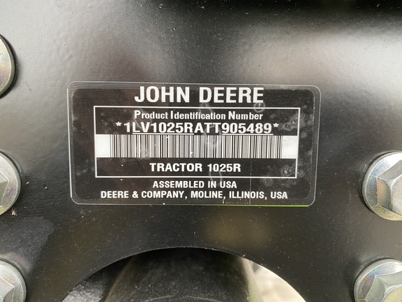 2026 John Deere 1025R