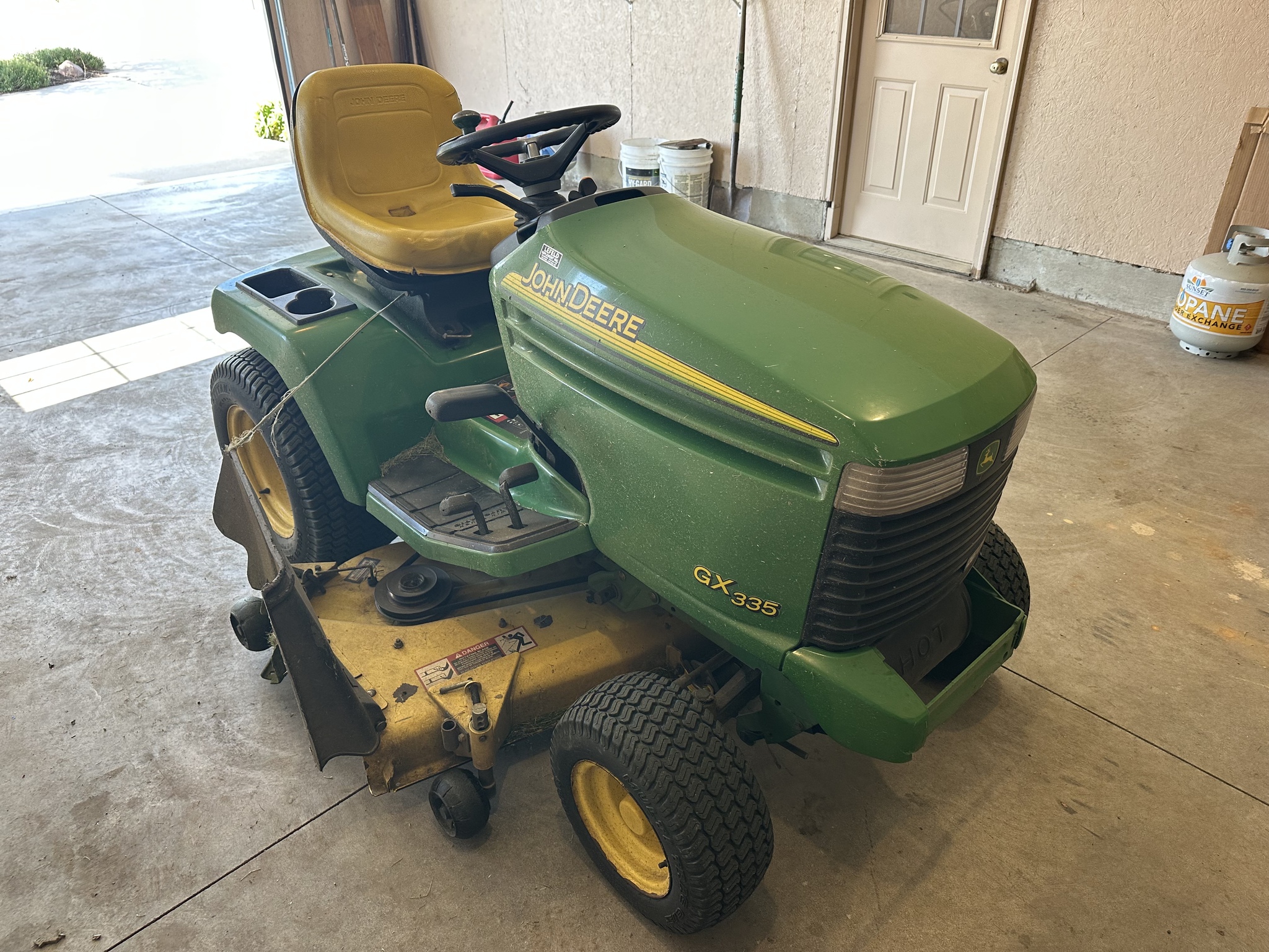 Used 2002 John Deere GX335 Lawn & Garden Tractors at Koenig Equipment in Greenville, OH - PhotoXL1