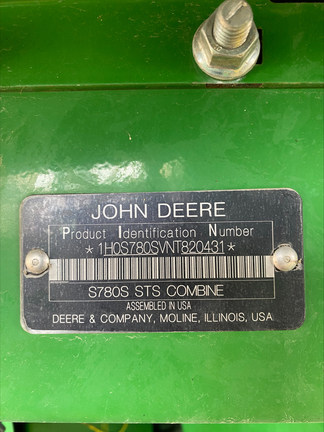 2022 John Deere S780