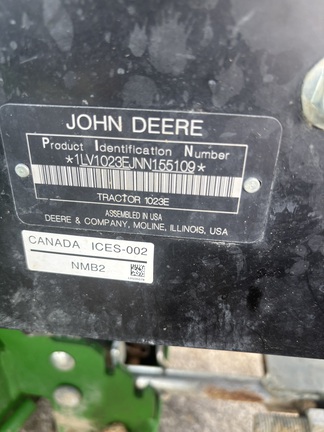 2023 John-Deere 1023E