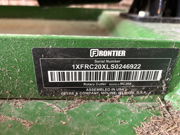 Used 2025 Frontier RC2072 Light Duty Rotary Cutters at Koenig Equipment in Oxford, OH - Photo7