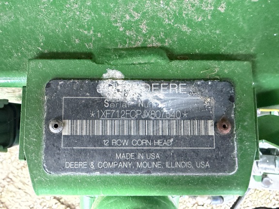 Photo of 2019 John Deere 712FC