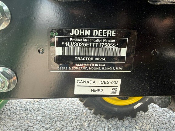 2026 John Deere 3025E