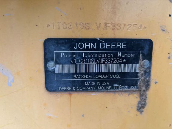 2018 John Deere 310SL
